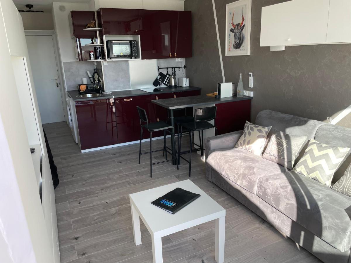 Superbe Studio, Terrasse, Piscine, Parking 勒格罗-迪鲁瓦 外观 照片